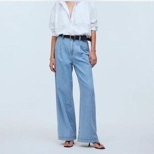 Madewell Harlow The Wide Leg Jean